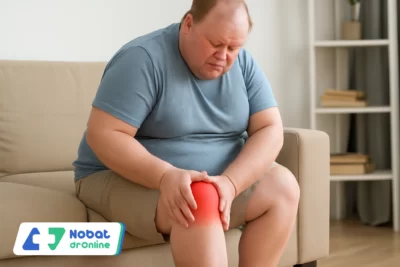 اثرات چاقی بر زانو | نوبت دکتر آنلاین