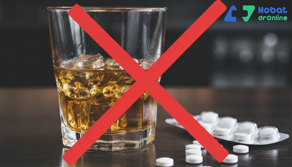 ناپروکسن و الکل