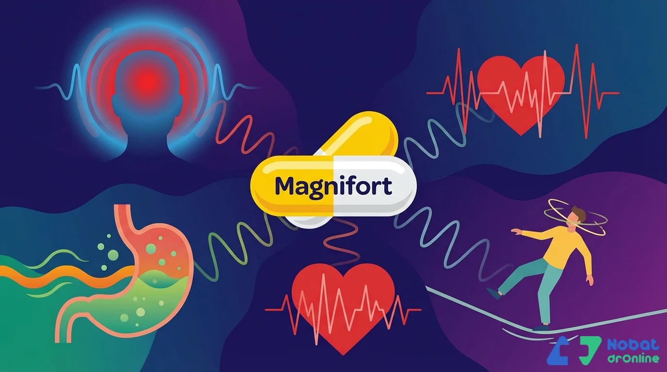 عوارض قرص مگنیفورت