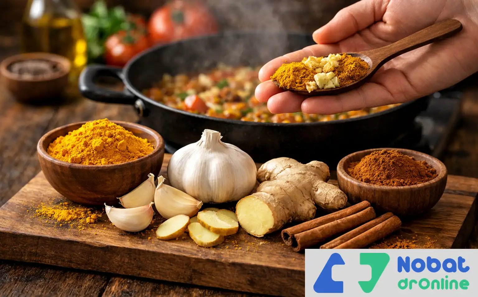 ادویه برای خشکی مفاصل و زانو