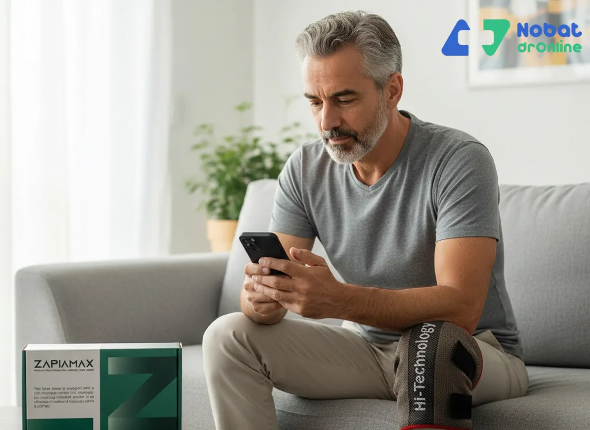 درمان خشکی زانو با زانوبند زاپیامکس